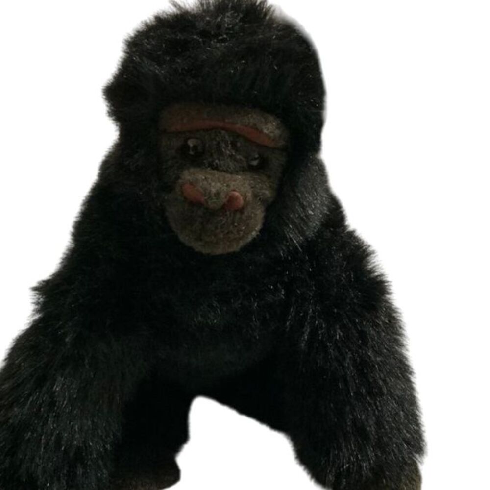 TY Classic Black‎ Gorilla Plush 10"